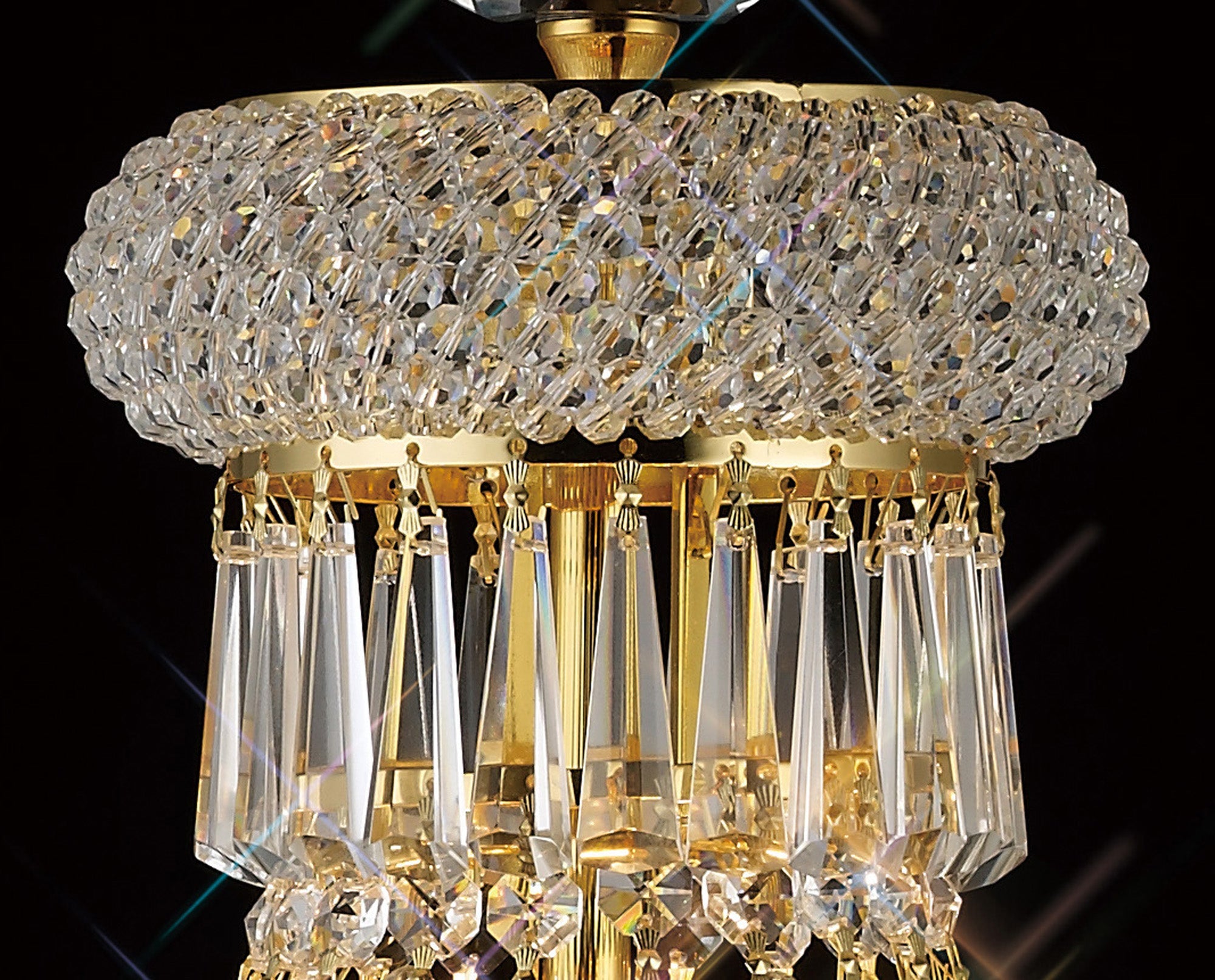 Diyas - Alexandra Chandelier Table Lamp - Luminosity Designs Ltd