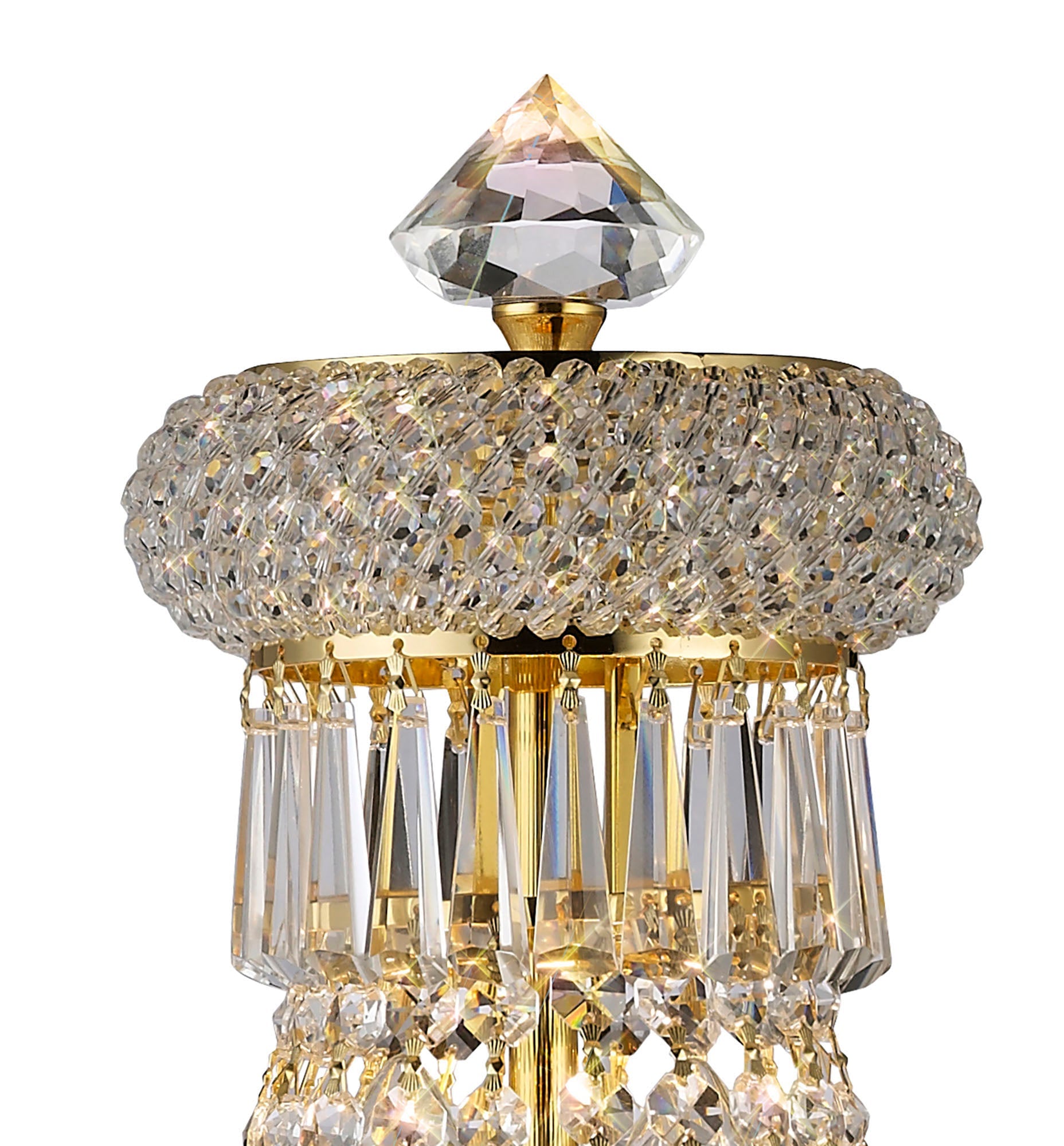 Diyas - Alexandra Chandelier Table Lamp - Luminosity Designs Ltd