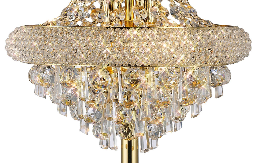 Diyas - Alexandra Chandelier Table Lamp - Luminosity Designs Ltd