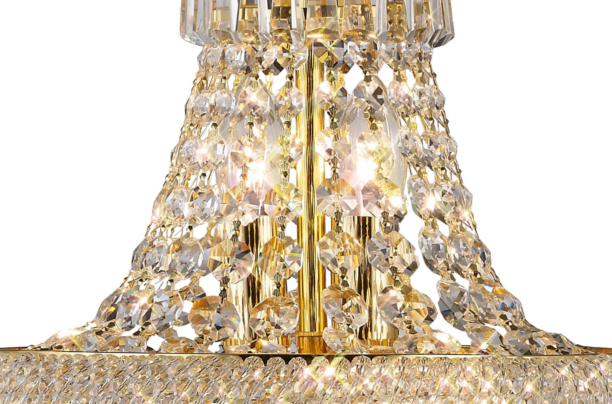 Diyas - Alexandra Chandelier Table Lamp - Luminosity Designs Ltd