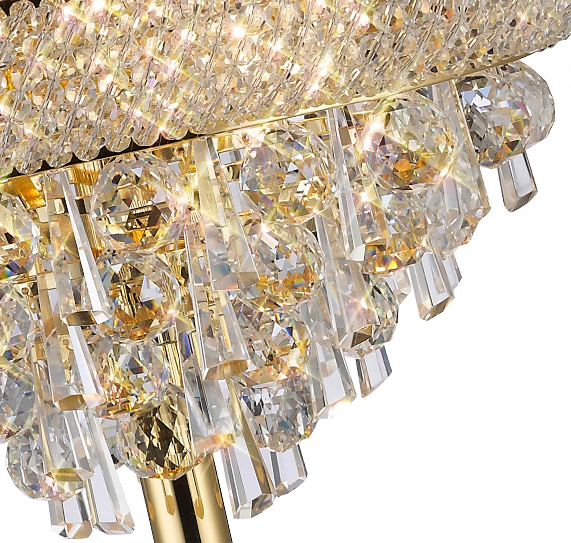 Diyas - Alexandra Chandelier Table Lamp - Luminosity Designs Ltd