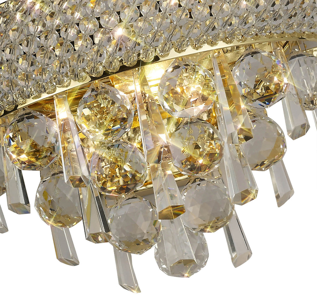 Diyas - Alexandra Medium Wall Light - Luminosity Designs Ltd