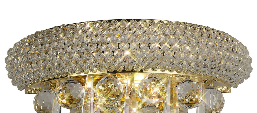 Diyas - Alexandra Small Wall Light - Luminosity Designs Ltd