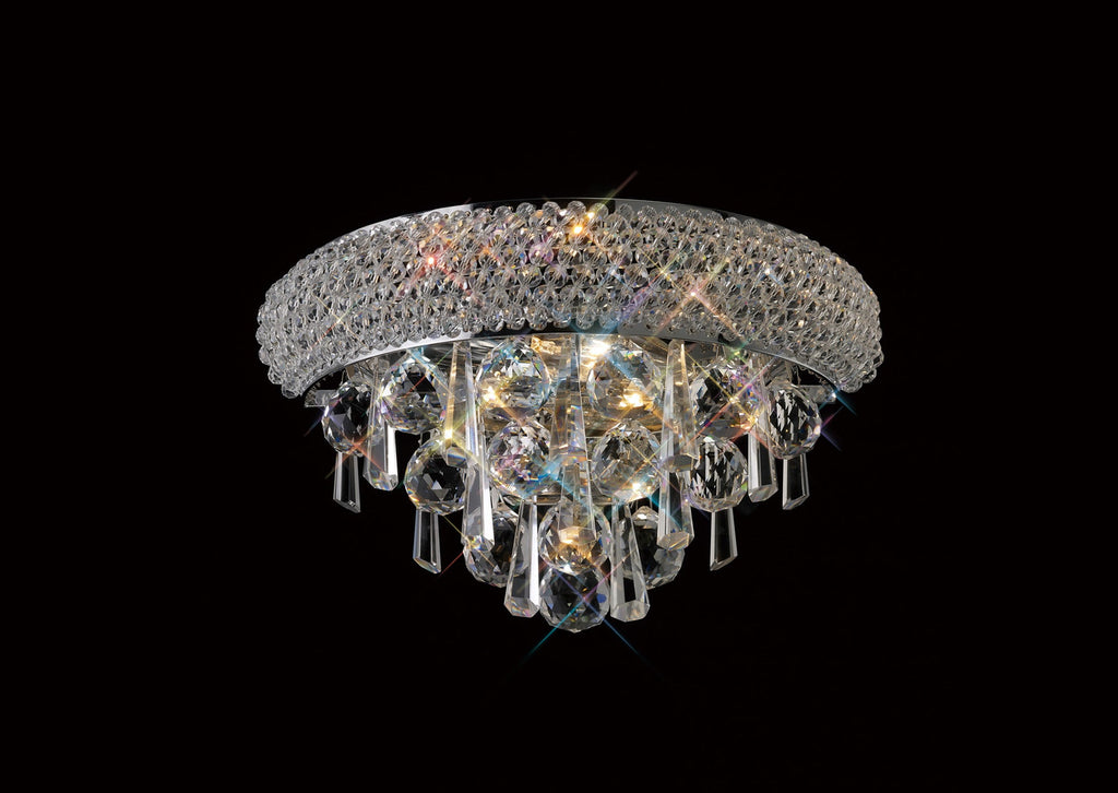 Diyas - Alexandra Small Wall Light - Luminosity Designs Ltd