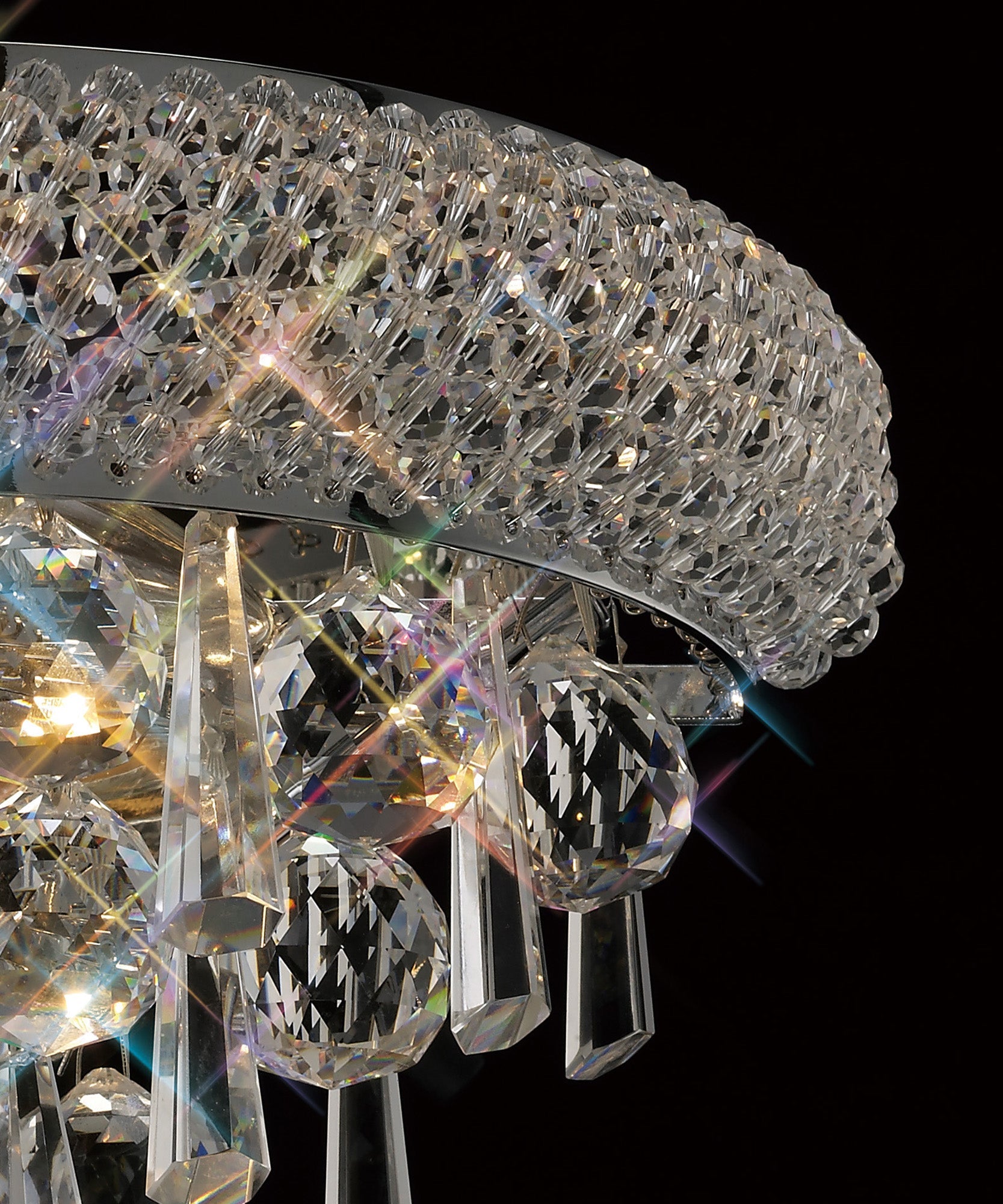 Diyas - Alexandra Small Wall Light - Luminosity Designs Ltd