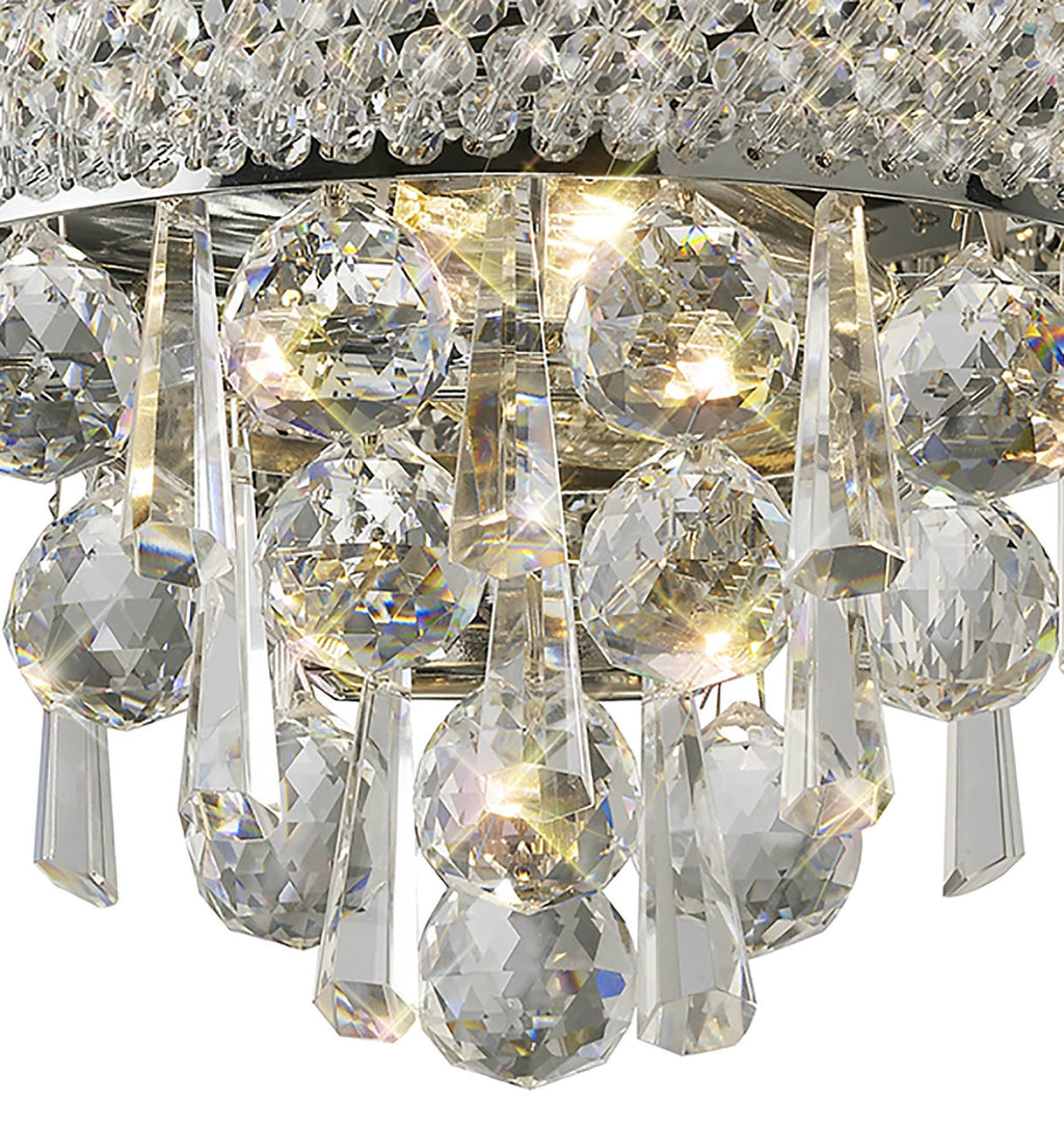 Diyas - Alexandra Small Wall Light - Luminosity Designs Ltd