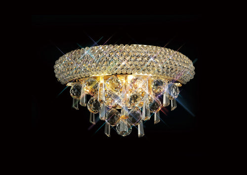 Diyas - Alexandra Small Wall Light - Luminosity Designs Ltd