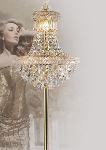 Alexandra Chandelier Floor Lamp