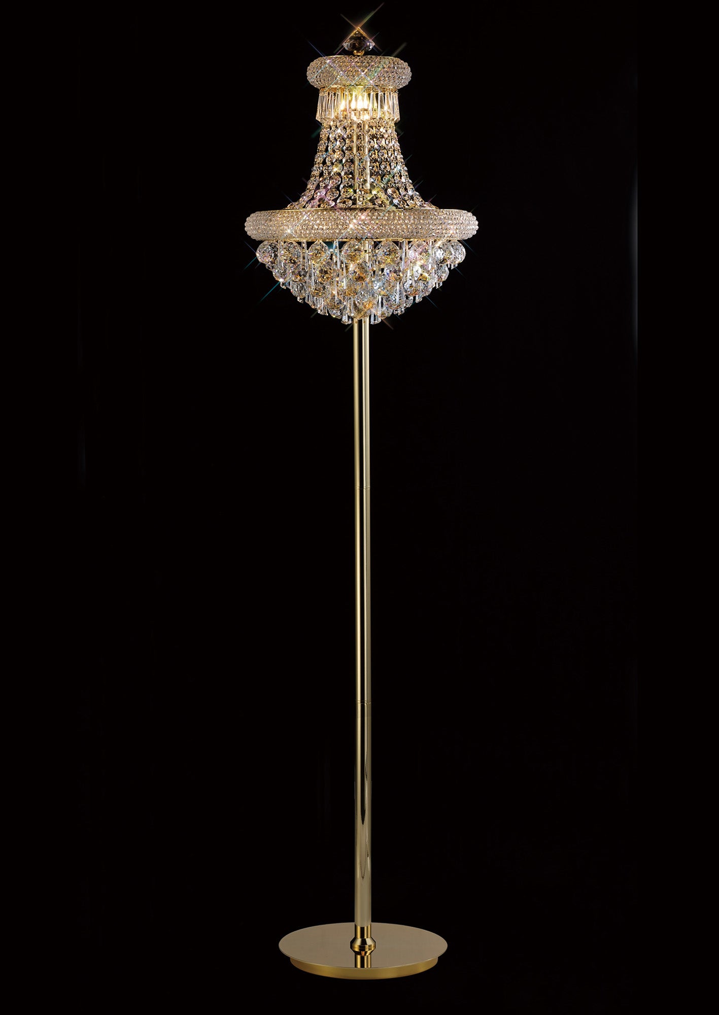 Alexandra Chandelier Floor Lamp