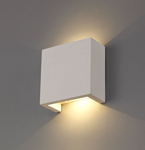 Deco - Alina Flattened Square Wall Lamp - Luminosity Designs Ltd