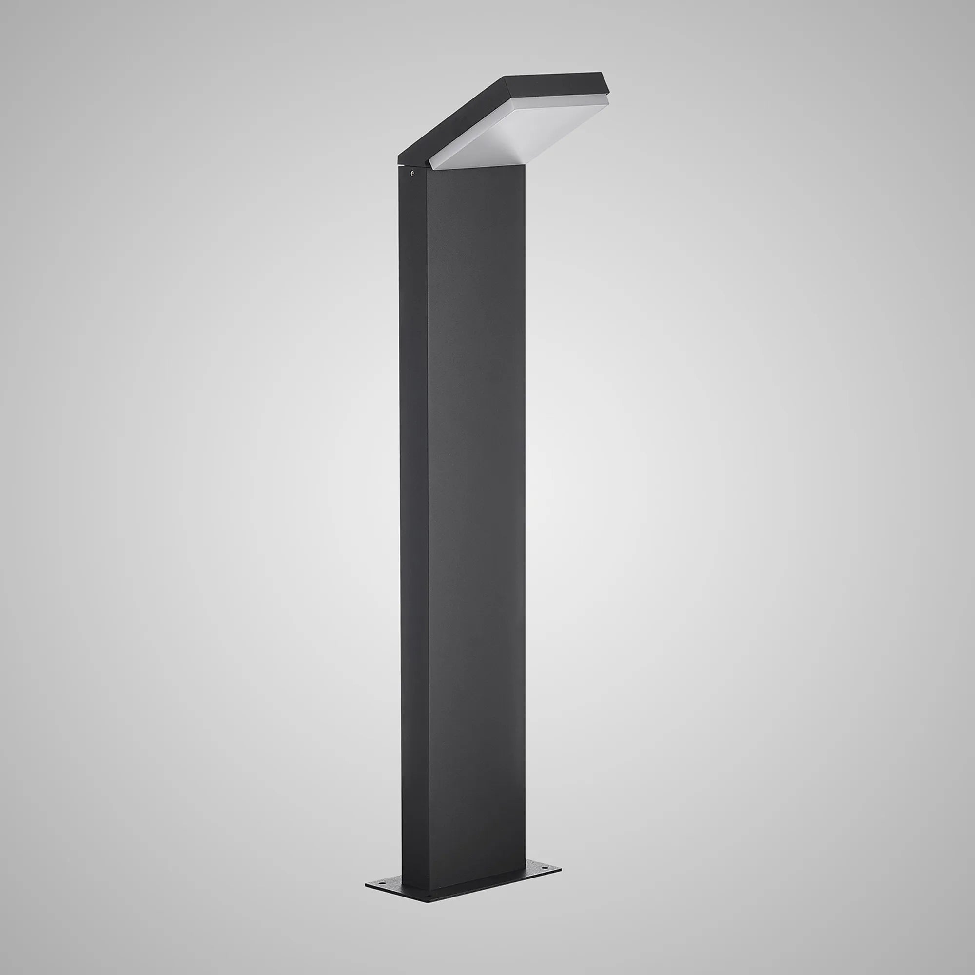 Mantra Fusion - Alpine Slimline Bollard, 12W LED, 3000K, 1020lm, IP65, in Anthracite (Mantra M8151) - Luminosity Designs Ltd