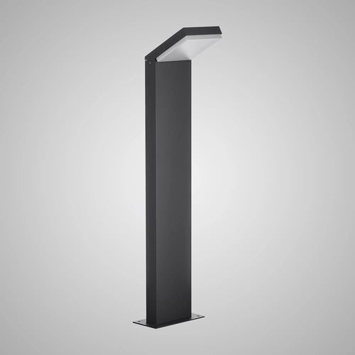 Mantra Fusion - Alpine Slimline Bollard, 12W LED, 3000K, 1020lm, IP65, in Anthracite (Mantra M8151) - Luminosity Designs Ltd