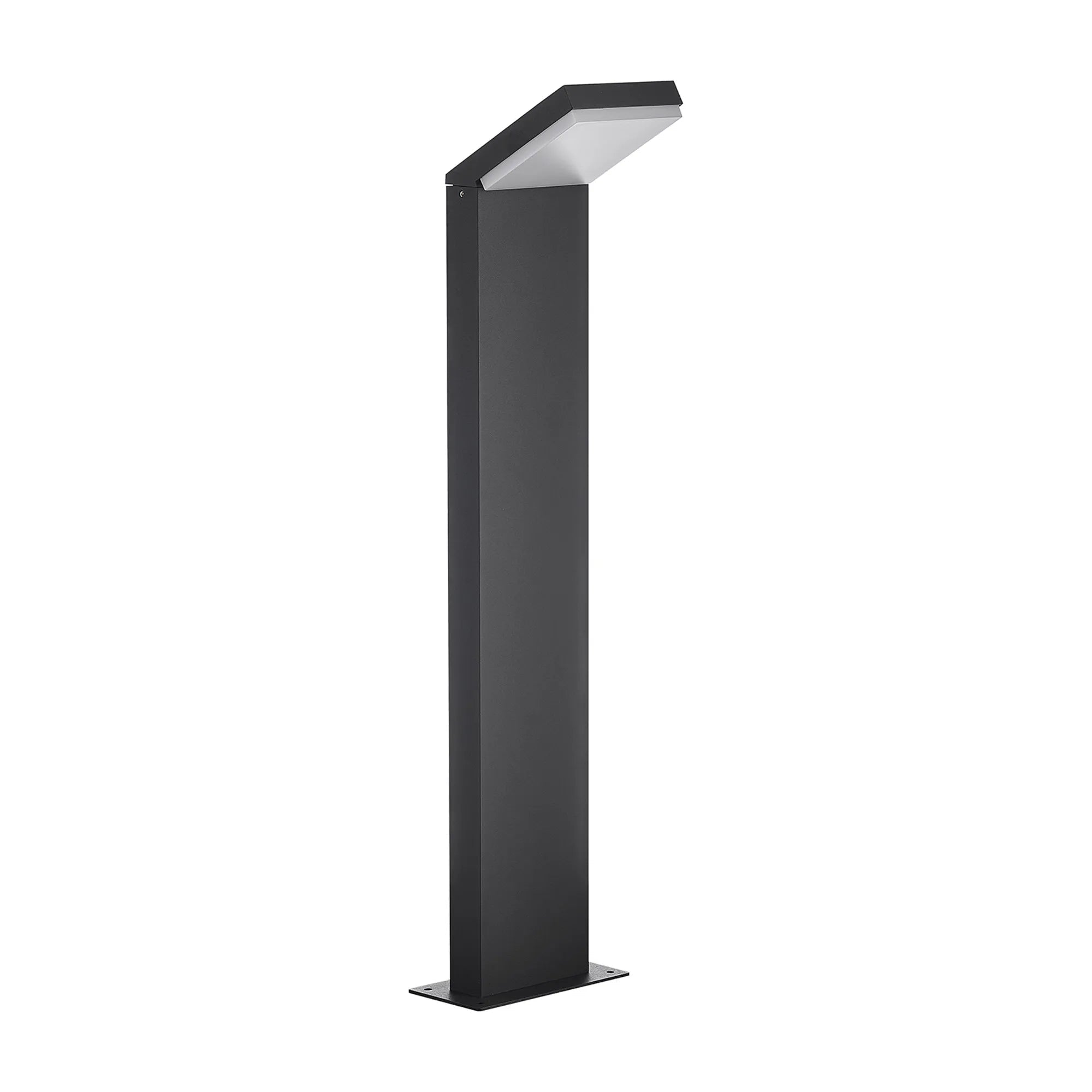 Mantra Fusion - Alpine Slimline Bollard, 12W LED, 3000K, 1020lm, IP65, in Anthracite (Mantra M8151) - Luminosity Designs Ltd