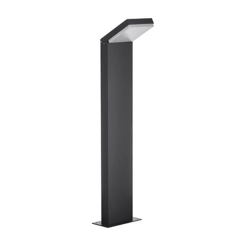 Mantra Fusion - Alpine Slimline Bollard, 12W LED, 3000K, 1020lm, IP65, in Anthracite (Mantra M8151) - Luminosity Designs Ltd