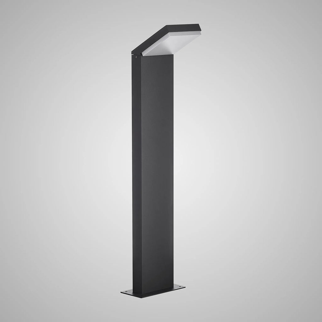 Alpine Slimline Bollard, 12W LED, 3000K, 1020lm, IP65, in Anthracite (Mantra M8151)