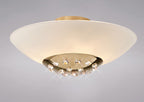 Diyas - Amada Semi Flush Ceiling Light - Luminosity Designs Ltd
