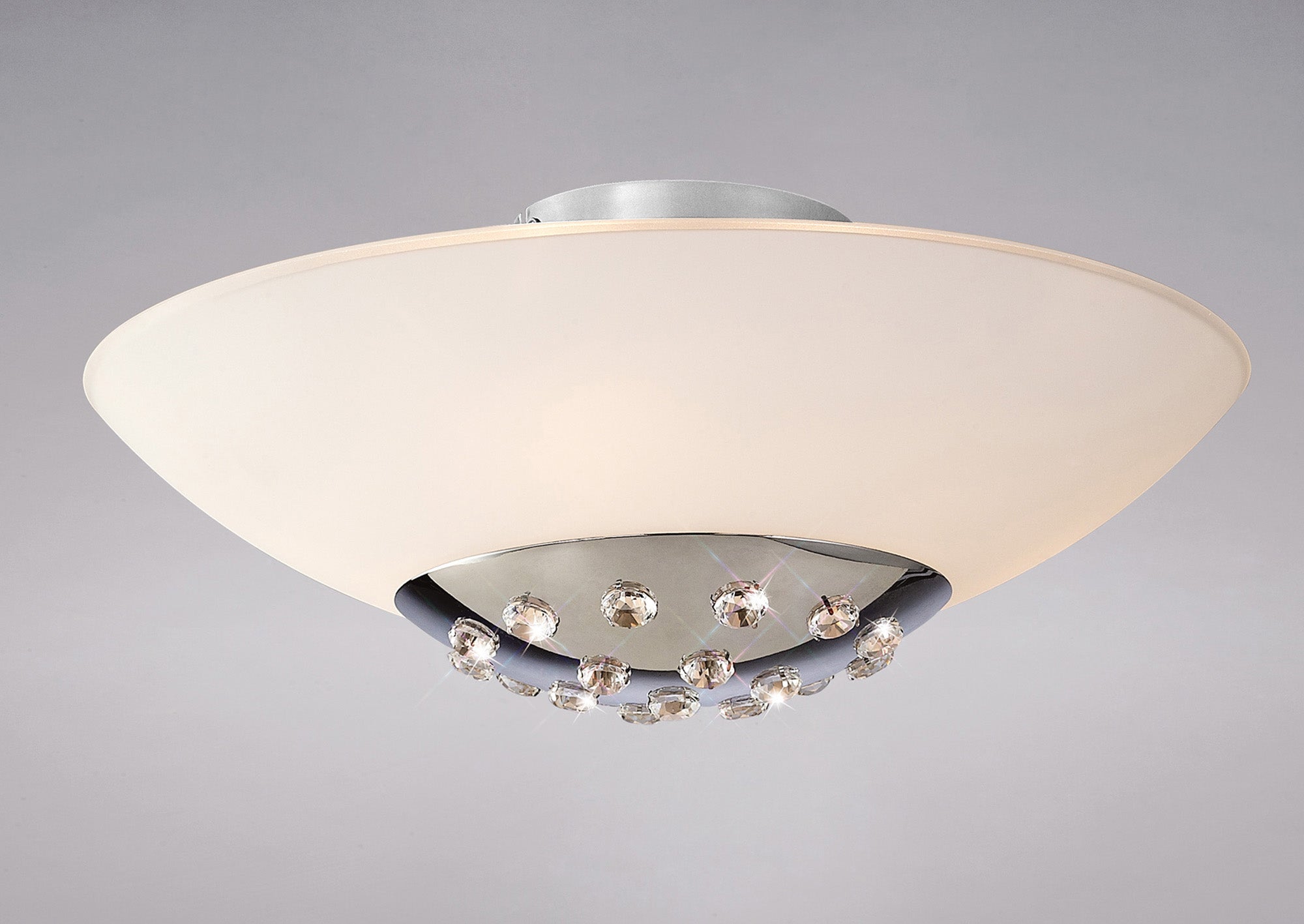 Diyas - Amada Semi Flush Ceiling Light - Luminosity Designs Ltd