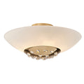Diyas - Amada Semi Flush Ceiling Light - Luminosity Designs Ltd