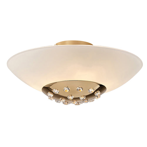 Diyas - Amada Semi Flush Ceiling Light - Luminosity Designs Ltd
