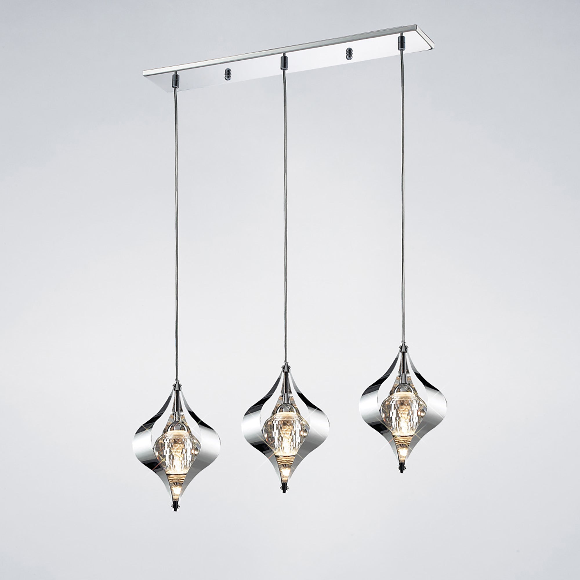 Diyas - Amano Linear Pendant Bar - Luminosity Designs Ltd