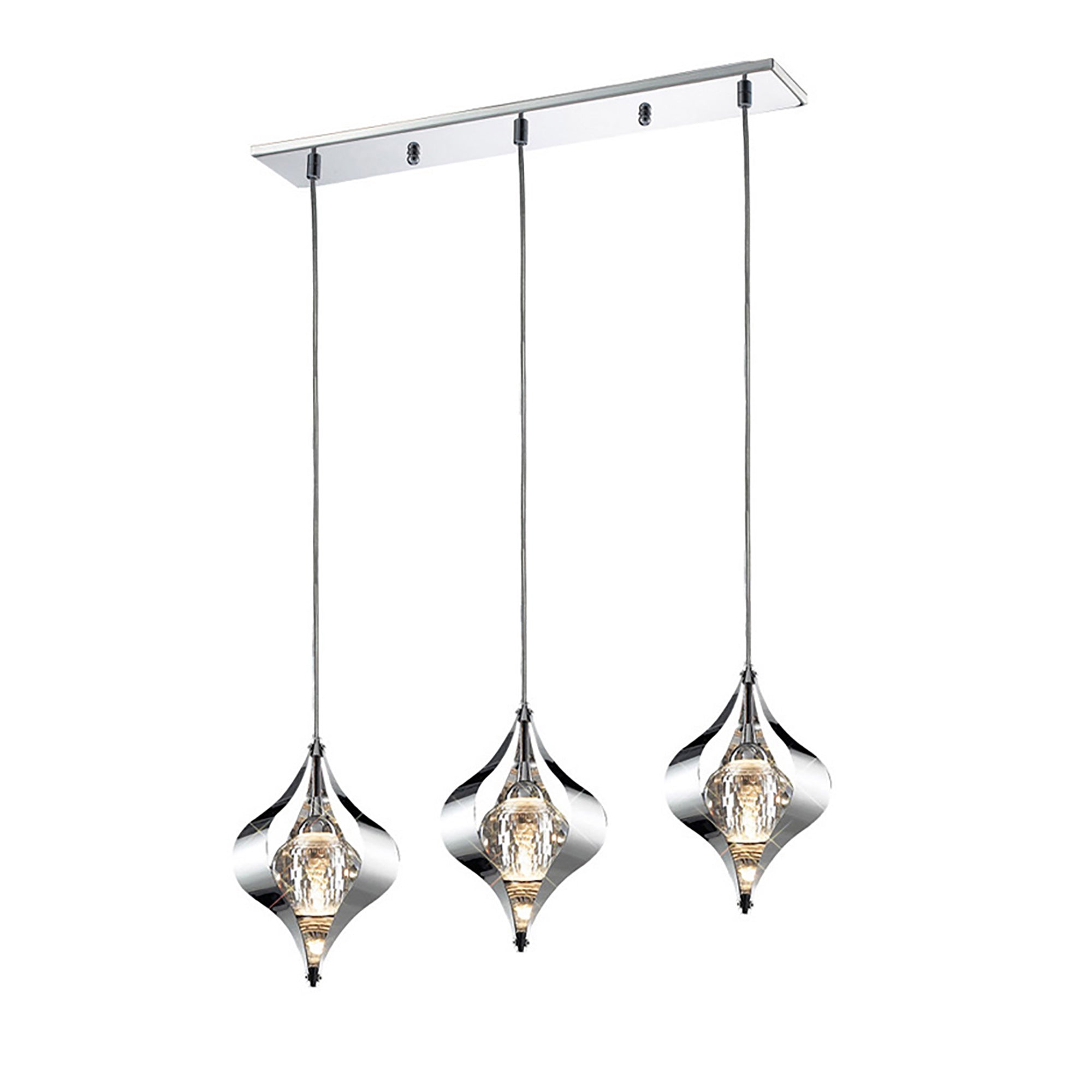 Diyas - Amano Linear Pendant Bar - Luminosity Designs Ltd