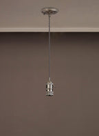 Luminosity Designs Ltd - Amber 11cm Switched Pendant Light (FRAME ONLY) 1.5m, 1 x E27, 3 Core Twisted Braided Cable - Luminosity Designs Ltd