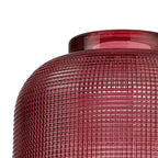 Luminosity Designs Ltd - Amber 14.5x11cm Prismatic Dome Glass Shade (D) With Raised Edge - 10 Colours - Luminosity Designs Ltd