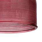 Luminosity Designs Ltd - Amber 14.5x11cm Prismatic Dome Glass Shade (D) With Raised Edge - 10 Colours - Luminosity Designs Ltd
