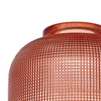 Luminosity Designs Ltd - Amber 14.5x11cm Prismatic Dome Glass Shade (D) With Raised Edge - 10 Colours - Luminosity Designs Ltd