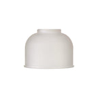 Luminosity Designs Ltd - Amber 14.5x11cm Prismatic Dome Glass Shade (D) With Raised Edge - 10 Colours - Luminosity Designs Ltd