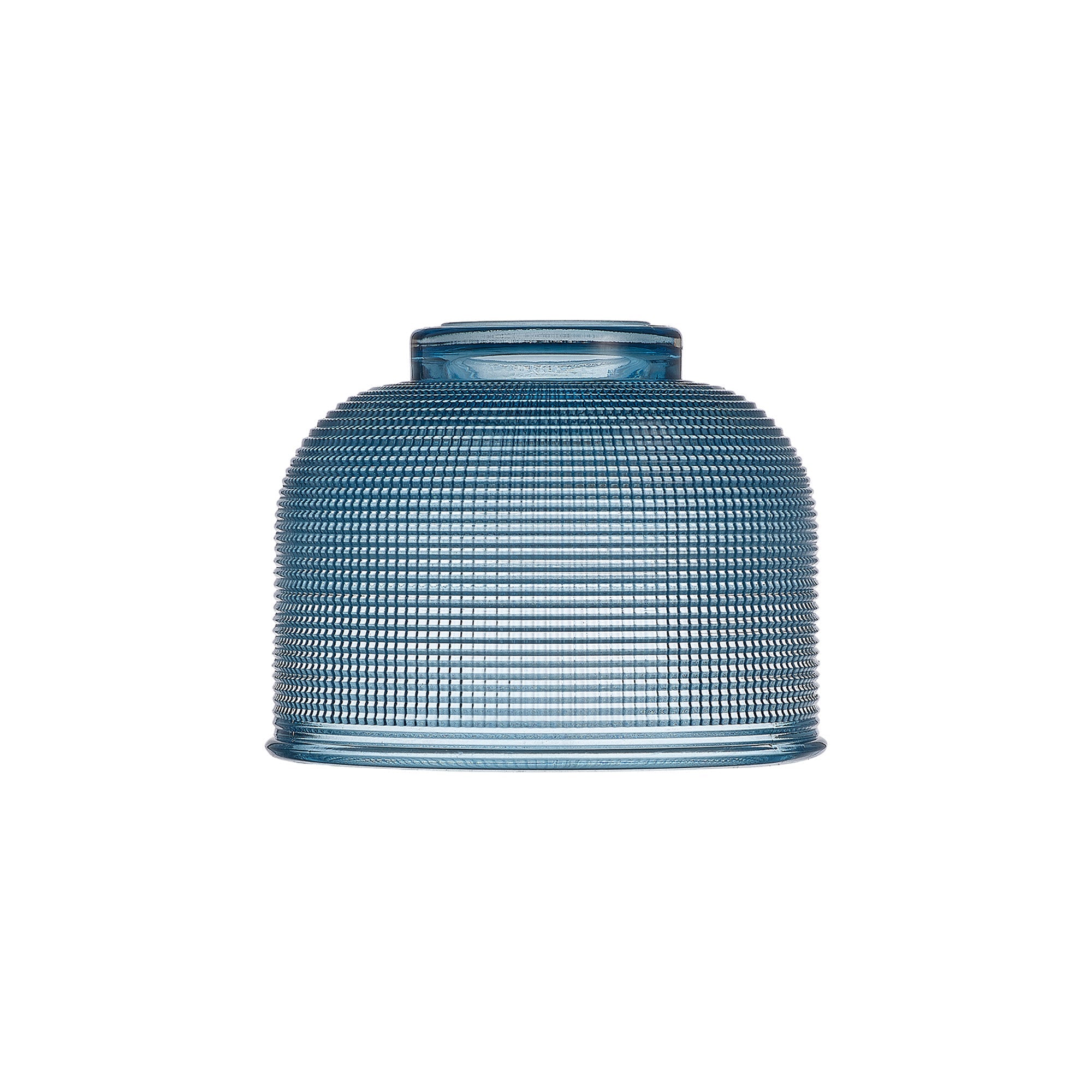 Luminosity Designs Ltd - Amber 14.5x11cm Prismatic Dome Glass Shade (D) With Raised Edge - 10 Colours - Luminosity Designs Ltd