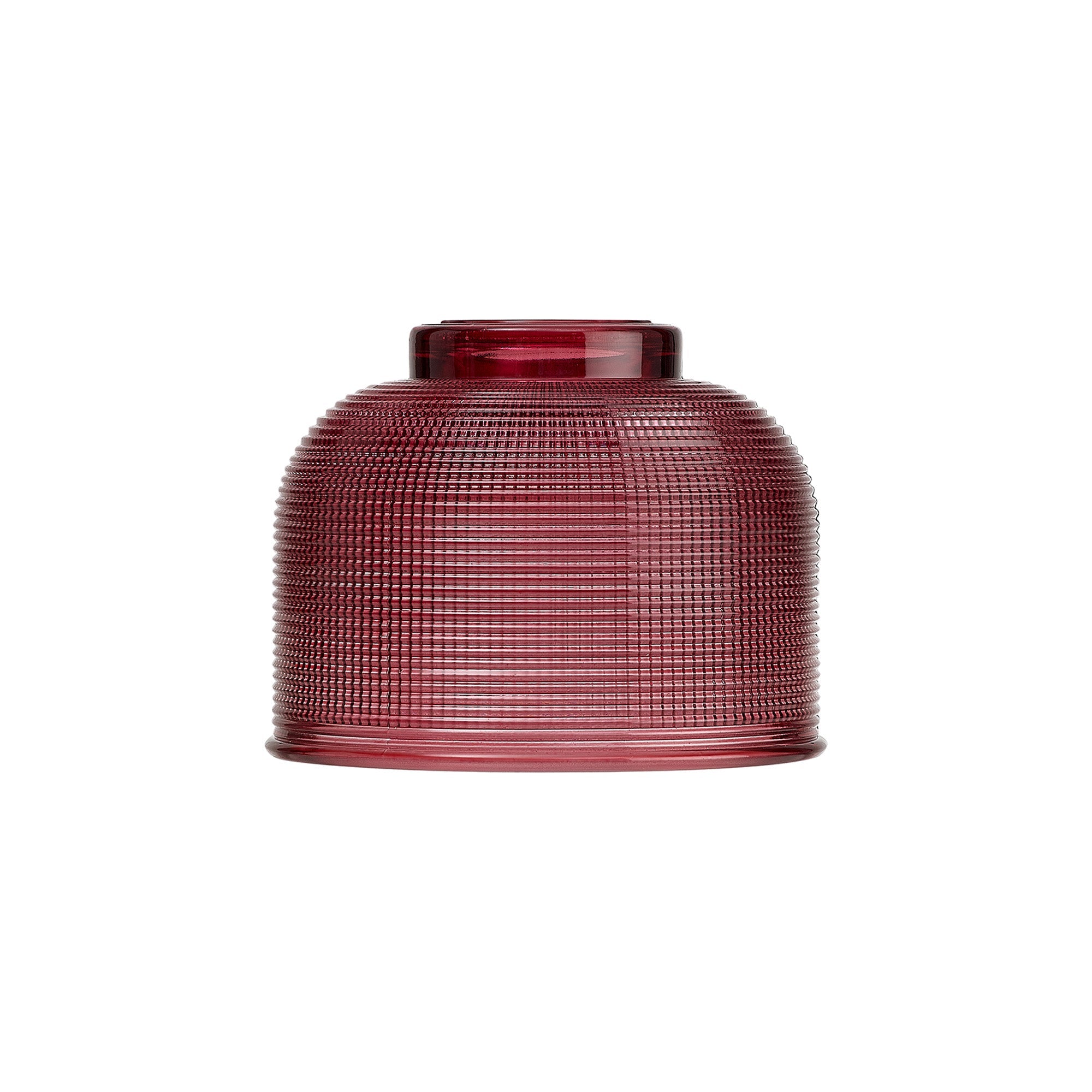 Luminosity Designs Ltd - Amber 14.5x11cm Prismatic Dome Glass Shade (D) With Raised Edge - 10 Colours - Luminosity Designs Ltd