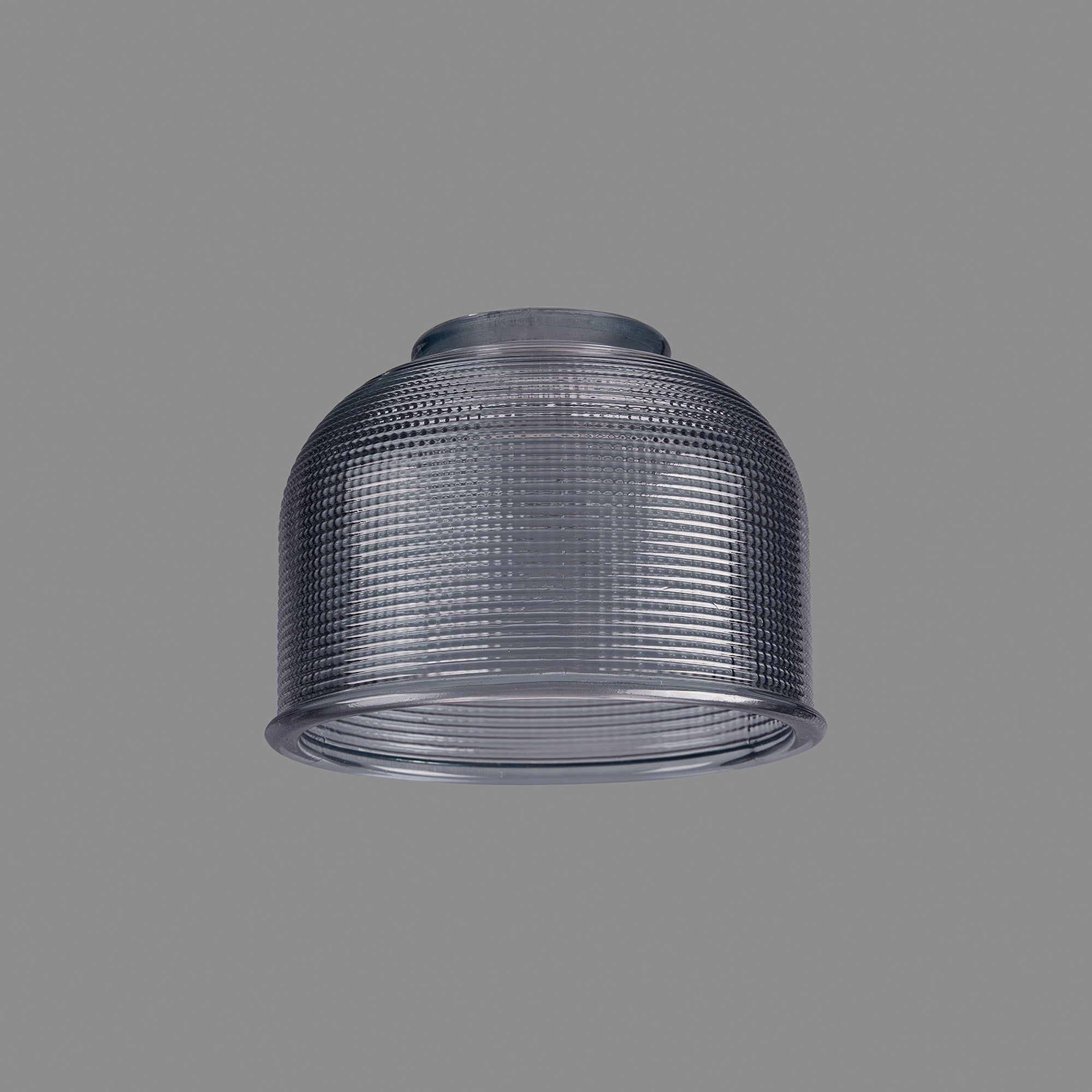 Luminosity Designs Ltd - Amber 14.5x11cm Prismatic Dome Glass Shade (D) With Raised Edge - 10 Colours - Luminosity Designs Ltd