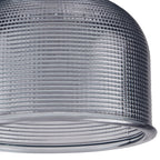 Luminosity Designs Ltd - Amber 14.5x11cm Prismatic Dome Glass Shade (D) With Raised Edge - 10 Colours - Luminosity Designs Ltd