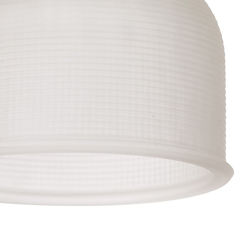 Luminosity Designs Ltd - Amber 14.5x11cm Prismatic Dome Glass Shade (D) With Raised Edge - 10 Colours - Luminosity Designs Ltd