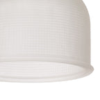 Luminosity Designs Ltd - Amber 14.5x11cm Prismatic Dome Glass Shade (D) With Raised Edge - 10 Colours - Luminosity Designs Ltd