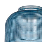 Luminosity Designs Ltd - Amber 14.5x11cm Prismatic Dome Glass Shade (D) With Raised Edge - 10 Colours - Luminosity Designs Ltd