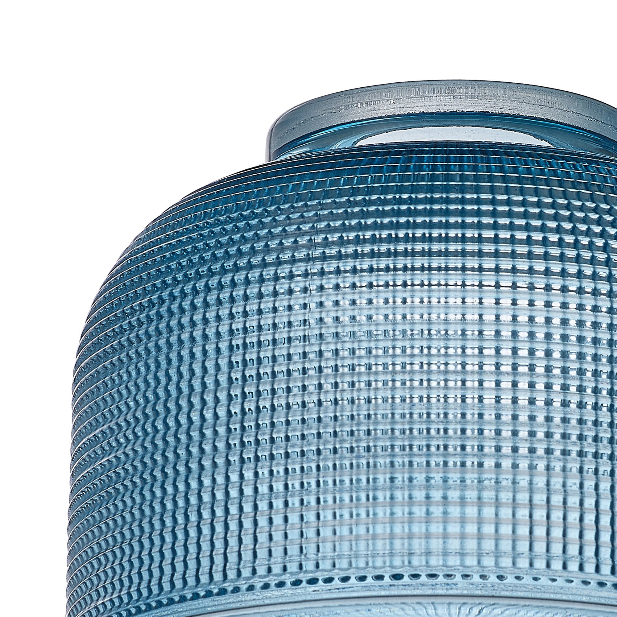 Luminosity Designs Ltd - Amber 14.5x11cm Prismatic Dome Glass Shade (D) With Raised Edge - 10 Colours - Luminosity Designs Ltd