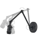 Luminosity Designs Ltd - Amber Adjustable Wall Lamp Switched (FRAME ONLY, NO SHADE), 1 x E27 - Luminosity Designs Ltd