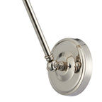 Luminosity Designs Ltd - Amber Adjustable Wall Lamp Switched (FRAME ONLY, NO SHADE), 1 x E27 - Luminosity Designs Ltd