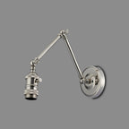 Luminosity Designs Ltd - Amber Adjustable Wall Lamp Switched (FRAME ONLY, NO SHADE), 1 x E27 - Luminosity Designs Ltd
