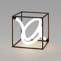 Luminosity Designs Ltd - Ambrosia 20cm Table Lamp, 1 Spiral, 11W LED, Touch Dimmable, 3000K, 1100lm, Sand Black - Luminosity Designs Ltd