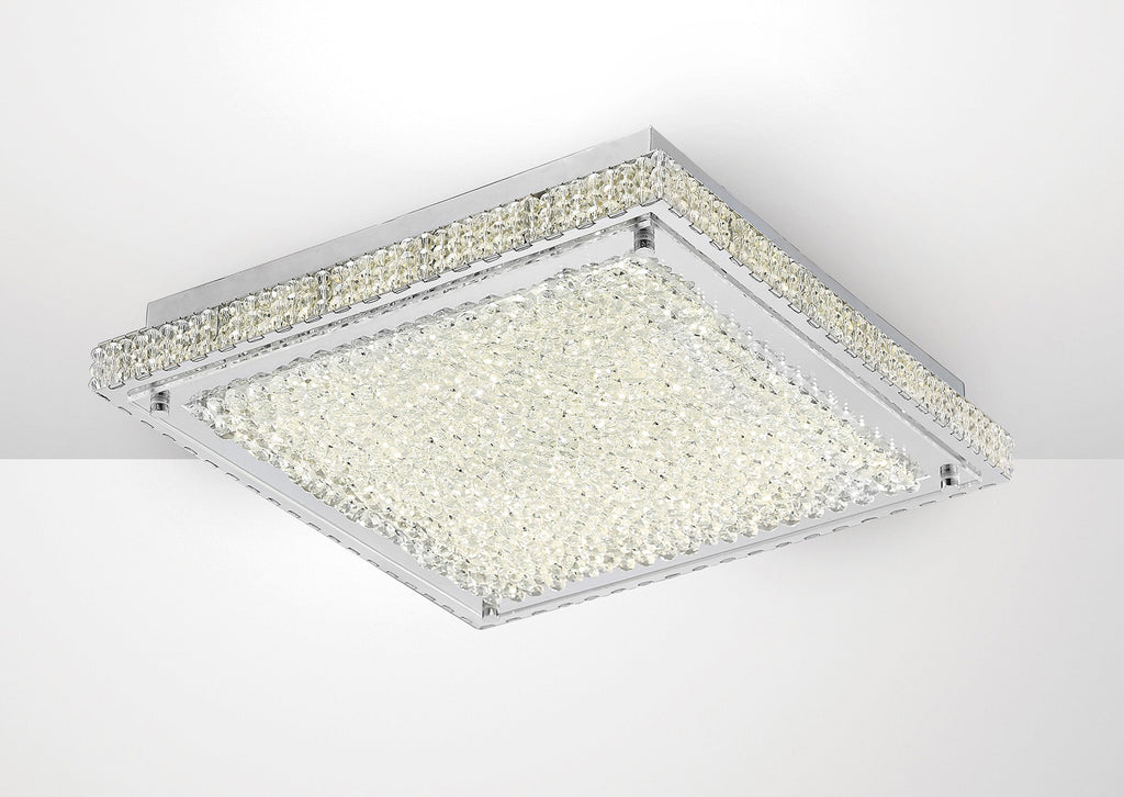 Diyas - Amelia Large Square Ceiling - Luminosity Designs Ltd