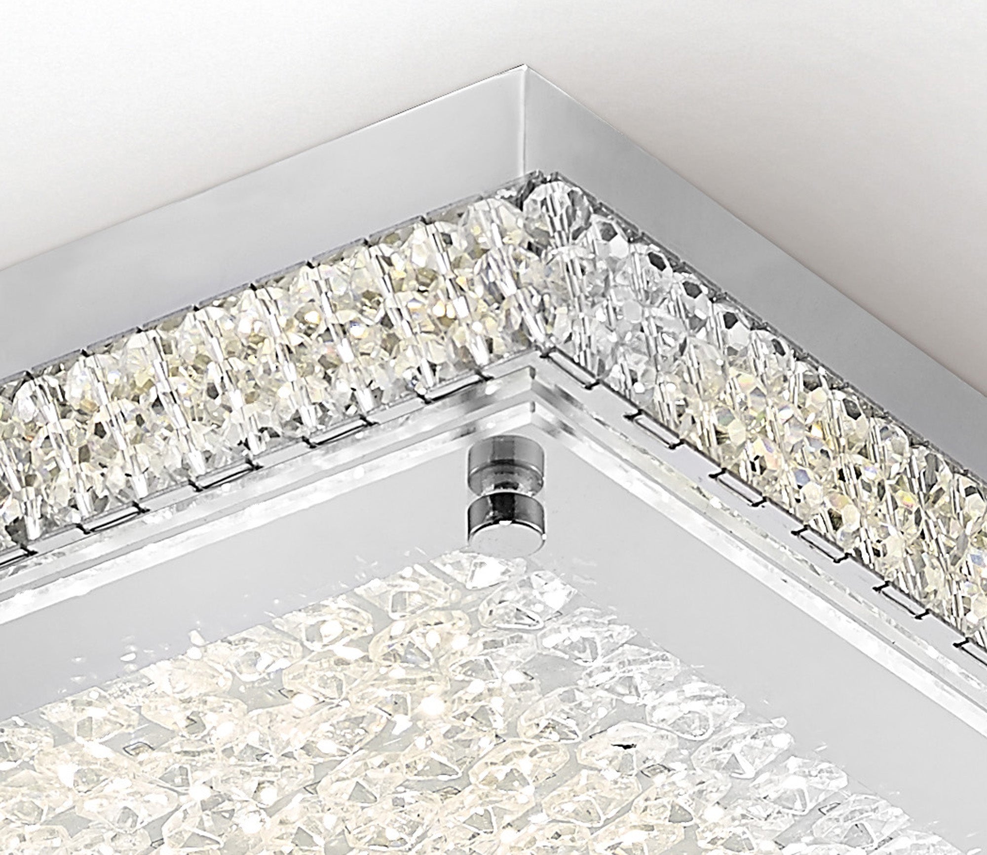 Diyas - Amelia Medium Square Ceiling - Luminosity Designs Ltd
