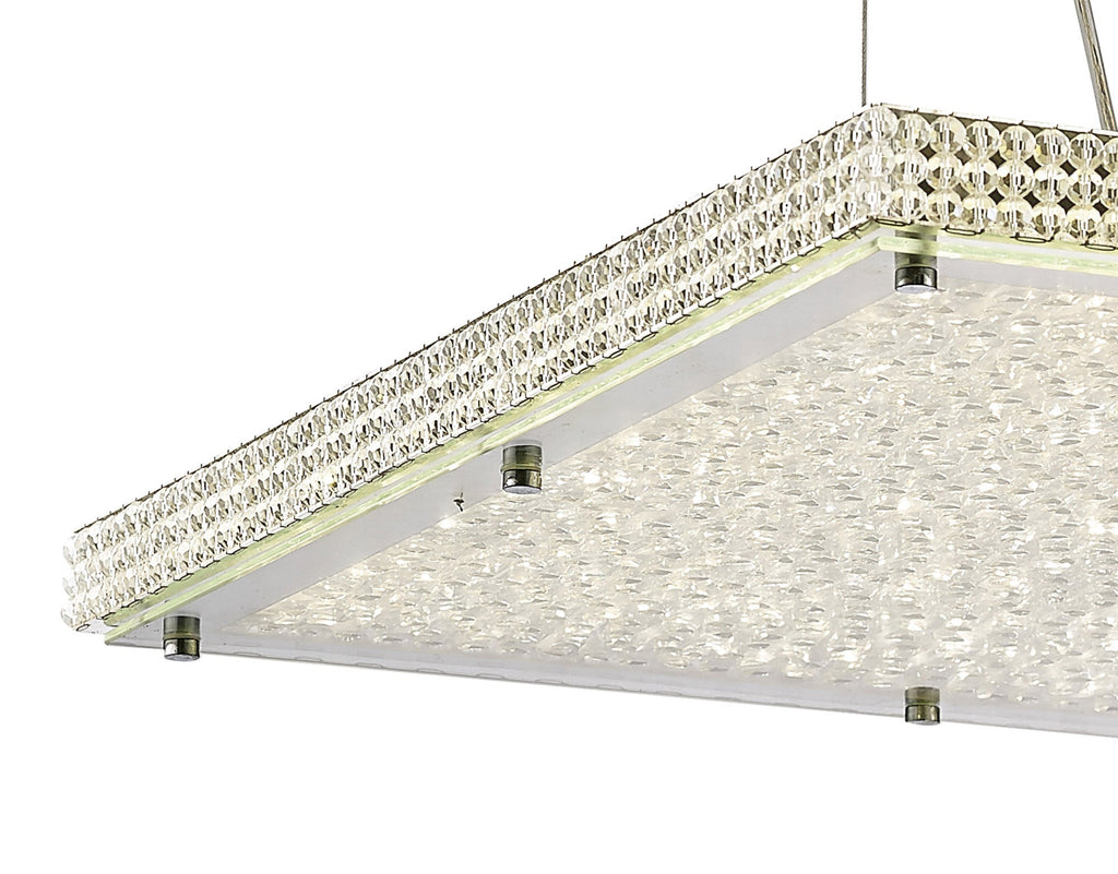 Diyas - Amelia Square Pendant - Luminosity Designs Ltd