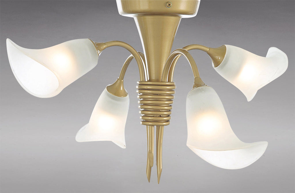 Diyas - Ancona Semi Flush Ceiling Light - Luminosity Designs Ltd