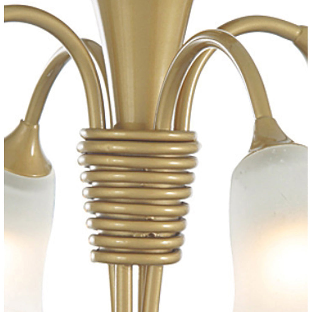 Diyas - Ancona Semi Flush Ceiling Light - Luminosity Designs Ltd