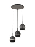 Diyas - Andrea 3 Light Round Pendant - Luminosity Designs Ltd