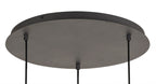 Diyas - Andrea 3 Light Round Pendant - Luminosity Designs Ltd