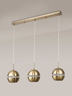 Diyas - Andrea Pendant 3 Light Bar - Luminosity Designs Ltd